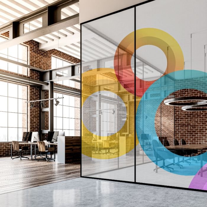 Vinilos esmerilados para vidrios con efecto Frosted Glass